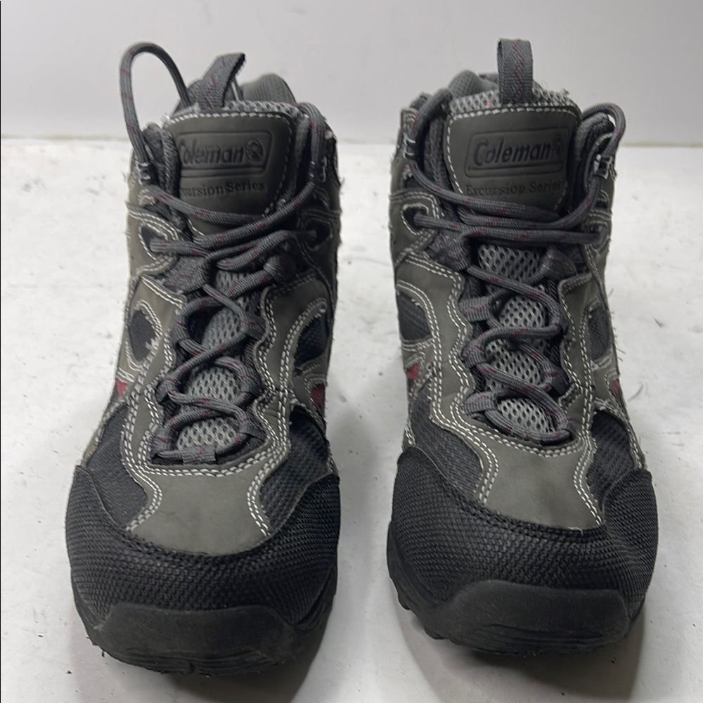 Coleman Gray and Black Hiking Boots